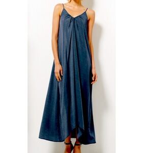 Pink Stitch high low maxi dress sz 4 NWT